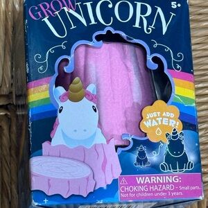 Grow Unicorn Plush Toy - Pink